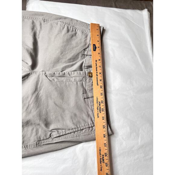 J.Crew chino pants gray size 8 zip-fly pockets straight buisness casual - Picture 3 of 9